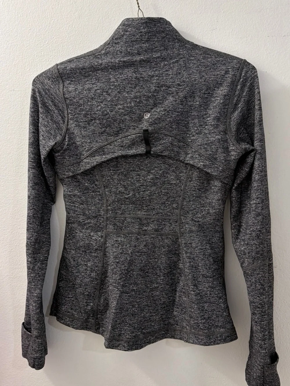 lululemon athletica Heathered Charcoal Full-Zip Jacket